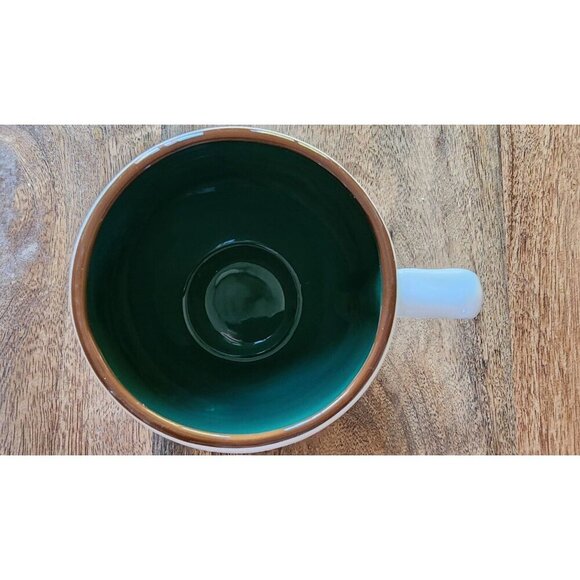 2007 Starbucks Autumn Fall Thanksgiving Leaves Coffee Cup Tea Mug 9oz - Picture 6 of 7